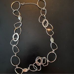 Silver Link Necklace